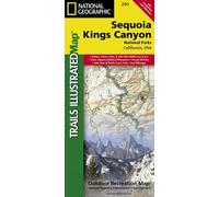 Nat Geo Maps Sequoia and Kings Canyon National Parks Map (Map)