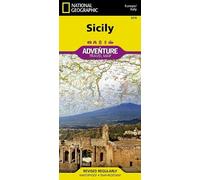 Nat Geo Maps Sicily Map (Italy) (Map)