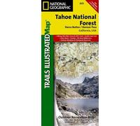 Nat Geo Maps Tahoe National Forest East Map (Sierra Buttes, Donner Pass) (Map)