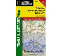 Nat Geo Maps Telluride, Silverton, Ouray, Lake City Map (Map)