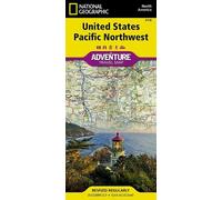 Nat Geo Maps United States, Pacific Northwest Map (Map)