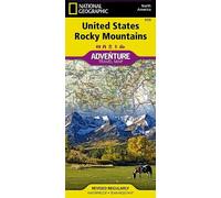 Nat Geo Maps United States, Rocky Mountains Map (Map)