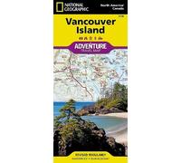 National Geographic – Mappa Vancouver Island Adventure Map – Canada – 1:275000 – 3128