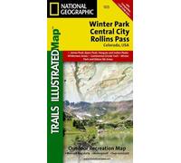 Nat Geo Maps Winter Park, Central City, Rollins Pass Map (Map)