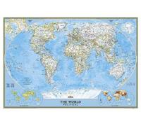 Nat Geo Maps World Classic Map [Tubed] (Map)