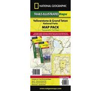 Nat Geo Maps Yellowstone and Grand Teton National Parks (Map Pack) (Map)