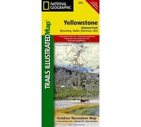 Nat Geo Maps Yellowstone National Park Map (Map)