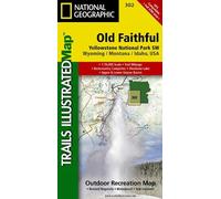 Nat Geo Maps Yellowstone National Park SW: Old Faithful (Map)