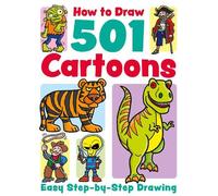 Nat Lambert How to Draw 501 Cartoons (Tascabile) 501 Things to Draw