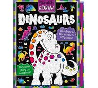 Nat Lambert Scratch and Draw Dinosaurs (Copertina rigida) Scratch and Draw