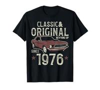 Nata Nel 1976 Auto D'epoca 50° Compleanno Maglietta