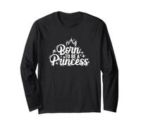Nata per Essere Una Principessa Maglia a Manica