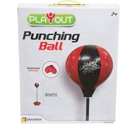 Nata Punching Ball con guantoni da Pugile Inclusi. da Terra Dimensione 90/125 cm con 2 guantoni Inclusi.
