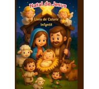 Natal de Jesus - Livro de Colorir Infantil Cristão