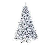 Nataland Albero di Natale Artificiale Verde Innevato Modello Monte Bianco Altezza 300 Cm, Abete Super Folto con Effetto Realistico e Rami Con Aghi Anticaduta (300 Cm, Monte Bianco)