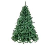 Nataland Albero di Natale Artificiale Verde Modello Cervino Altezza 180 Cm, Abete Super Folto con Effetto Realistico e Rami Con Aghi Anticaduta