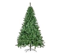 Nataland Albero di Natale Artificiale Verde Modello Monviso Altezza 210 Cm, Abete Super Folto con Effetto Realistico e Rami Con Aghi Anticaduta
