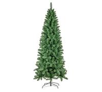 Nataland Albero di Natale Artificiale Verde Slim Modello Iremel Altezza 180 Cm, Abete Super Folto con Effetto Realistico e Rami Con Aghi Anticaduta (180 Cm, Iremel)