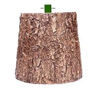 Nataland Base Tronco per Albero di Natale con Effetto Legno Naturale, Supporto Decorativo Robusto e Stabile con Aggancio Universale per Alberi Fino A 210 cm