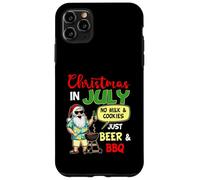 Natale a luglio Niente latte e biscotti solo birra e barbecue Custodia per iPhone 11 Pro Max