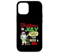 Natale a luglio Niente latte e biscotti solo birra e barbecue Custodia per iPhone 12/12 Pro