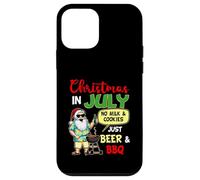 Natale a luglio Niente latte e biscotti solo birra e barbecue Custodia per iPhone 12 mini