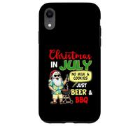 Natale a luglio Niente latte e biscotti solo birra e barbecue Custodia per iPhone XR