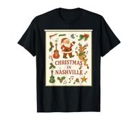 Natale a Nashville Vacanze Viaggi Turistici Souvenir Maglietta