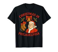 Natale a Philadelphia Vacanze Viaggi Turistici Souvenir Maglietta