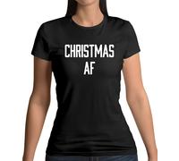Natale Af - T-Shirt - Divertente Grezzo Babbo Natale Love Calendario Avvento
