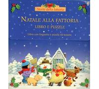Natale alla fattoria. Libro puzzle. Ediz. illustrata