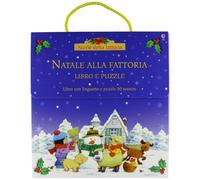 Natale alla fattoria. Libro puzzle. Ediz. illustrata