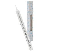 Natale Avvento Candela con Scatola 25cm Affusolato Stella - Colore a Scelta