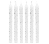 Natale Avvento Candele Set 6 Inscatolato 25cm Affusolato Countdown Robins /
