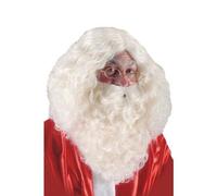 natale barba e parrucca avorio babbo natale santa klaus