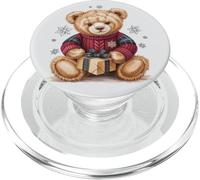 Natale Beary inverno nevoso PopSockets PopGrip per MagSafe