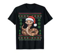 Natale Boa Constrictor Brutto Natale Maglietta