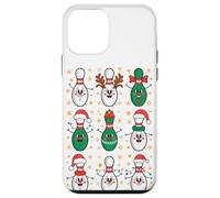 Natale Bowling Cappello Di Babbo Natale Palla Custodia per iPhone 12 mini