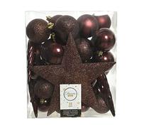 NATALE BOX 33 Palline Natale Sfere DIA8CM Redwood, Addobbi Albero di Natale