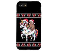 Natale Bradipo Unicorno Occhiali Da Sole Bradipi Custodia per iPhone SE (2020) / 7/8