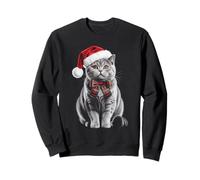 Natale British Shorthair Felpa