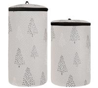 Natale Capodanno Simboli Albero Scarpa Lavatrice Bag Sneaker Lavatrice Set di 2 Mesh Shoe Bag Tennis Shoe Wash Bag, Albero di Natale Capodanno Simboli, 1 Size