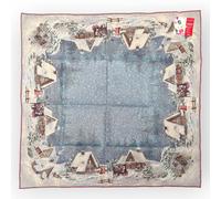 NATALE Centrotavolo quadrato in gobelin 100x100 Notte