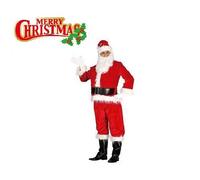 NATALE CHRISTMAS VESTITO BABBO NATALE COMPLETO HIGH QUALITY SANTA CLAUS GUIRMA