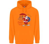 Natale Climate Change Questioni Babbo Natale Bambini Felpa con Cappuccio