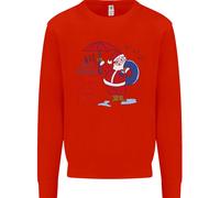 Natale Climate Change Questioni Babbo Natale Bambini Felpa Maglione