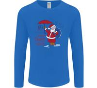 Natale Climate Change Questioni Babbo Natale Uomo Maniche