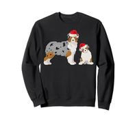 Natale con i pastori australiani Felpa