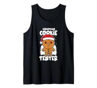 Natale Cookie Tester Gingerbread Cartoon Canotta