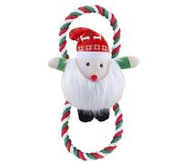 Natale Corda E Peluche Cane Giocattolo Con Stridulo da Tirare - Scelta Design